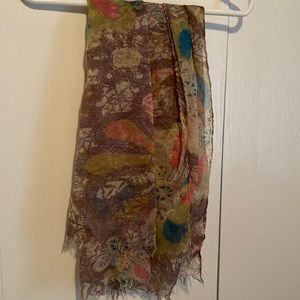 Multi colored scarf